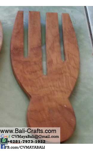 Wooden Spoon From Bali Indonesia