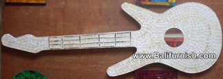 Mosaic Glass Guitars From Bali Indonesia