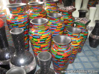 Mosaic Glass Decoration From Bali Indonesia