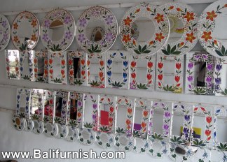 Mosaic Glass Mirror Box From Bali Indonesia