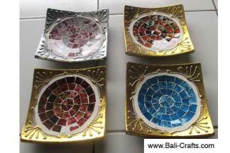 Gold Glass Mosaic From Bali Indonesia