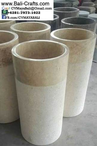 Marble Pedestal Sink From Java Bali Indonesia