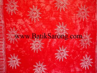 Monocolor sarongs from Indonesia