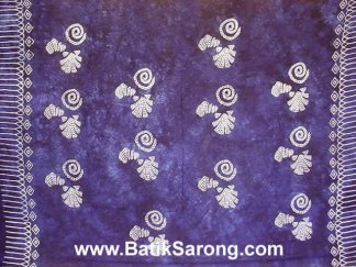 Monocolor sarongs from Indonesia