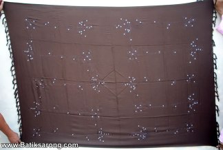 Embroidery sarongs bali Indonesia