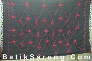Embroidery sarongs bali Indonesia