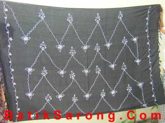 Embroidery sarongs bali Indonesia