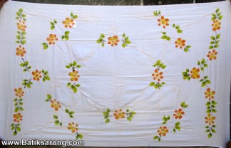 Embroidery sarongs bali Indonesia