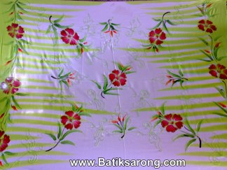 Embroidery sarongs bali Indonesia