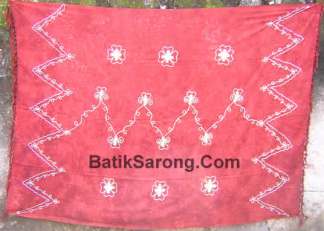 Embroidery Sarongs Bali Indonesia