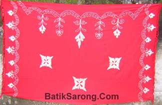 Embroidery Sarongs Bali Indonesia