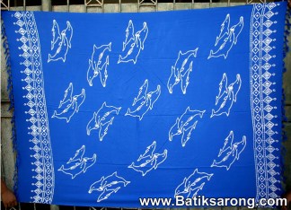 Monocolor sarongs from Indonesia