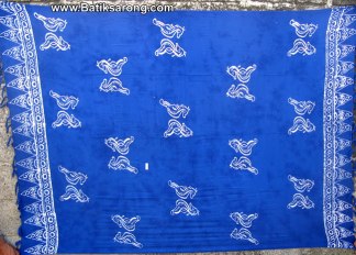 Monocolor sarongs from Indonesia