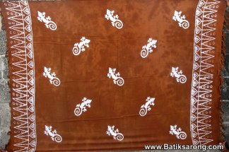 Monocolor sarongs from Indonesia