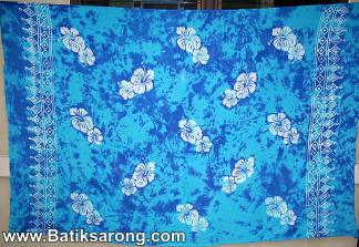 Monocolor sarongs from Indonesia