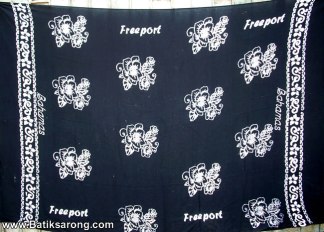 Monocolor sarongs from Indonesia