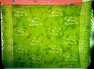 Monocolor sarongs from Indonesia