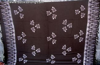 Monocolor sarongs from Indonesia