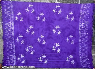 Monocolor sarongs from Indonesia