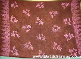 Monocolor sarongs from Indonesia