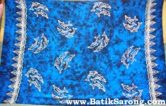 Monocolor sarongs from Indonesia