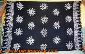 Monocolor sarongs from Indonesia