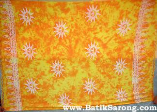 Monocolor sarongs from Indonesia