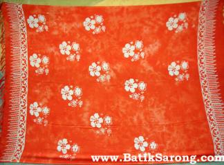 Monocolor sarongs from Indonesia