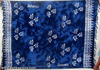 Monocolor sarongs from Indonesia