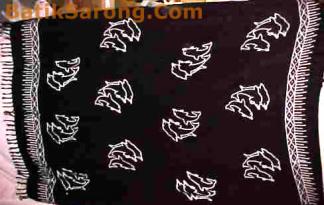 Monocolor sarongs from Indonesia