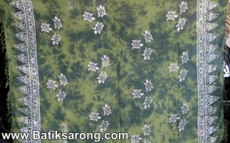 Monocolor sarongs from Indonesia