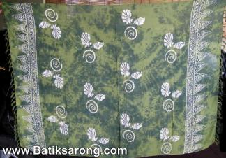 Monocolor sarongs from Indonesia