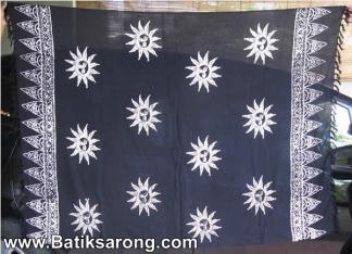 Monocolor sarongs from Indonesia
