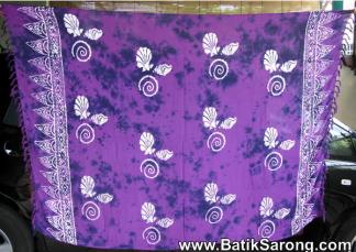 Monocolor sarongs from Indonesia
