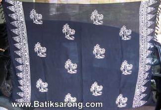 Monocolor sarongs from Indonesia