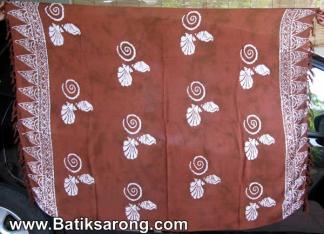 Monocolor sarongs from Indonesia