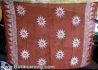Monocolor sarongs from Indonesia