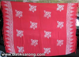 Monocolor sarongs from Indonesia