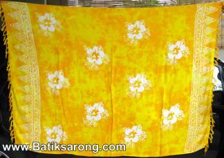 Monocolor sarongs from Indonesia