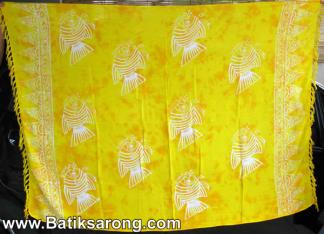 Monocolor sarongs from Indonesia