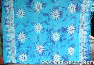 Monocolor sarongs from Indonesia