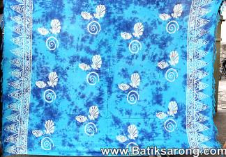 Monocolor sarongs from Indonesia
