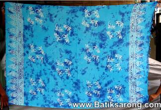 Monocolor sarongs from Indonesia