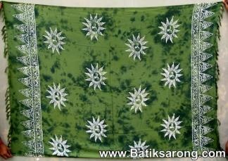 Monocolor sarongs from Indonesia