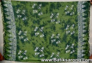 Monocolor sarongs from Indonesia