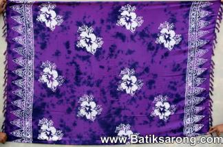 Monocolor sarongs from Indonesia