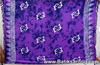 Monocolor sarongs from Indonesia