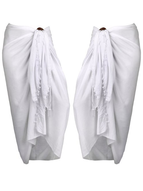 Plain Solid Color Pareo Sarongs Indonesia