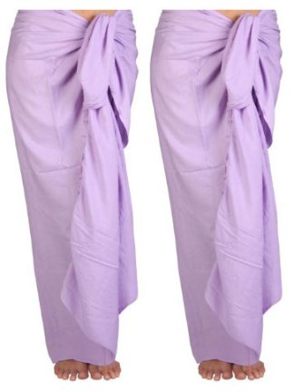 Plain Solid Color Pareo Sarongs Indonesia