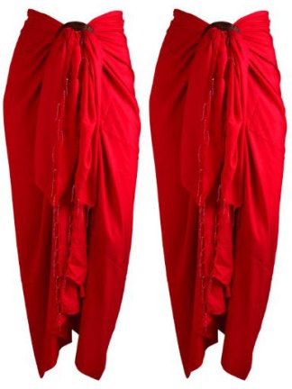 Plain Solid Color Pareo Sarongs Indonesia